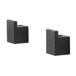 By Lassen Kubus Seinäkiinnike, Musta