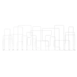 Maze City Sunday Lehtiteline, Valkoinen