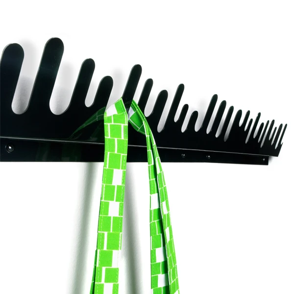 Design House Stockholm Wave Naulakko, 2-pack, Musta 3 Design House Stockholm Wave Naulakko, 2-pack, Musta - Image 3