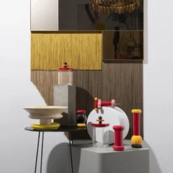 Alessi Sottsass Purkki 75 Cl, Punainen -Muuto HalpaShop 18 Alessi groupage Twergi e Sottsass 2000x2000 1