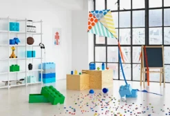 Room Copenhagen Lego Storage Brick 8 Säilytyslaatikko, Azur -Muuto HalpaShop 2016 SS 1