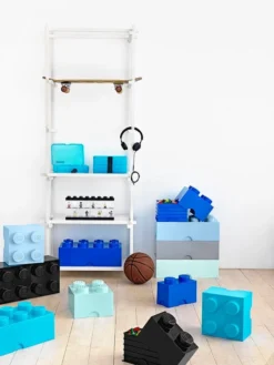 Room Copenhagen Lego Storage Brick 8 Säilytyslaatikko, Aqua -Muuto HalpaShop 2016 SS 3