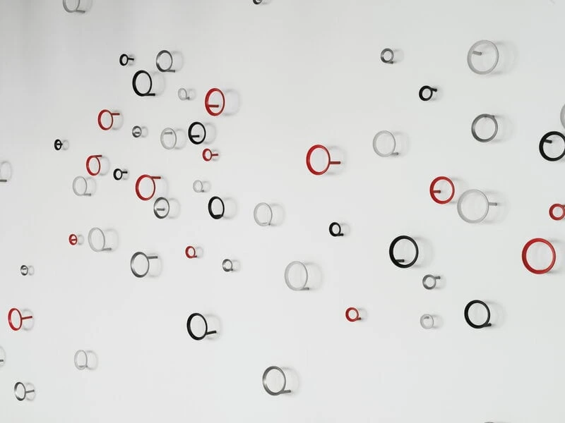 Normann Copenhagen Loop Seinäkoukku, Pieni, Punainen 3 Normann Copenhagen Loop Seinäkoukku, Pieni, Punainen - Image 3