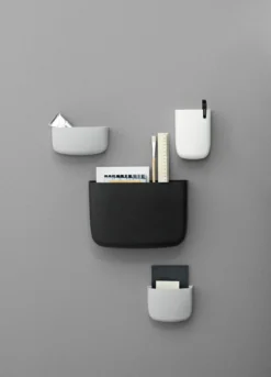 Normann Copenhagen Pocket Säilytin 3, Valkoinen -Muuto HalpaShop 3820 Pocket Organizer Stationary 4Sizes