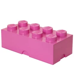 Room Copenhagen Lego Storage Brick 8 Säilytyslaatikko, Pinkki