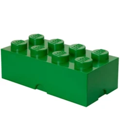 Room Copenhagen Lego Storage Brick 8 Säilytyslaatikko, Vihreä