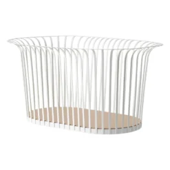 MENU Ribbon Kori, Valkoinen -Muuto HalpaShop 4300649 Ribbon Basket Ivory Angle