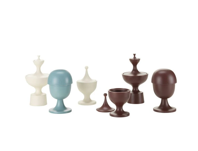 Vitra Ceramic Container 1 Rasia, Tumma Viininpunainen 2 Vitra Ceramic Container 1 Rasia, Tumma Viininpunainen - Image 2