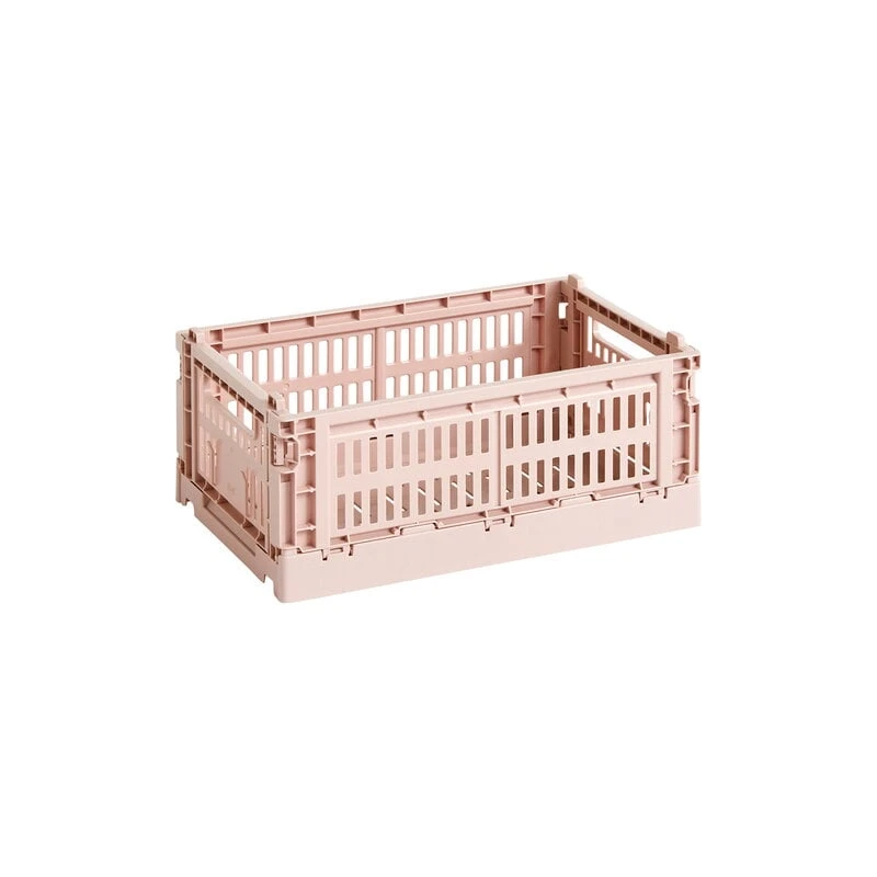 HAY Colour Crate Kori, S, Kierrätysmuovi, Blush 1 HAY Colour Crate Kori, S, Kierrätysmuovi, Blush