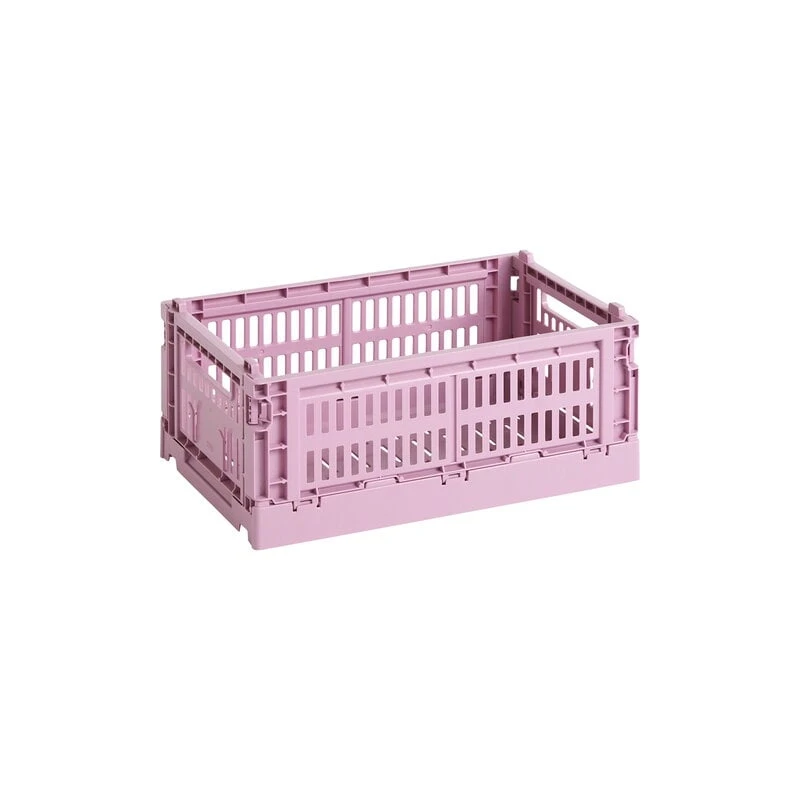 HAY Colour Crate Kori, S, Kierrätysmuovi, Dusty Rose 1 HAY Colour Crate Kori, S, Kierrätysmuovi, Dusty Rose