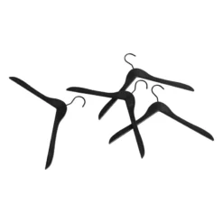 HAY Vaateripustin, Musta, 4 Kpl