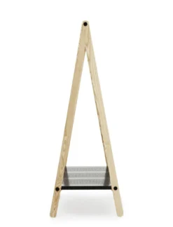 Normann Copenhagen Toj Vaaterekki, Iso, Harmaa - Saarni -Muuto HalpaShop 600020 Toj ClothesRack Large Grey Side