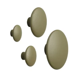 Muuto Dots Wood Ripustin, Ruskeanvihreä -Muuto HalpaShop 645Muuto AK