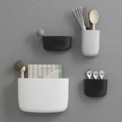 Normann Copenhagen Pocket Säilytin 4, Musta 8 Normann Copenhagen Pocket Säilytin 4, Musta -Muuto HalpaShop 707NormannCopenhagen iso 2