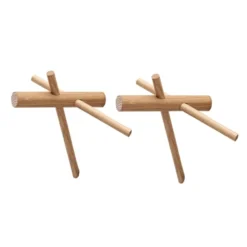 Normann Copenhagen Sticks Koukut 2 Kpl, Tammi
