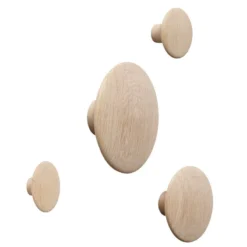 Muuto Dots Wood Ripustin, Tammi -Muuto HalpaShop 742 18 MuutoTH iso