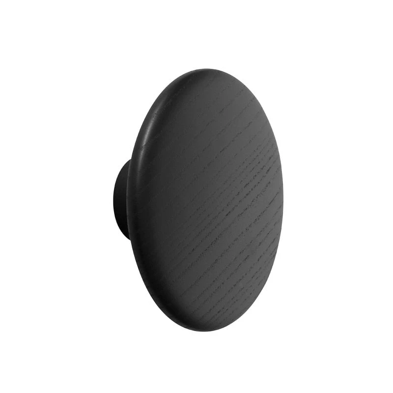 Muuto Dots Wood Ripustin, Musta 1 Muuto Dots Wood Ripustin, Musta