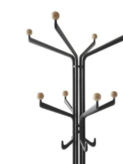 &Tradition Capture SC77 Vaatenaulakko, Grafiitti - Tammi -Muuto HalpaShop Capture SC77 Coat Stand Graphite Oak close up 2