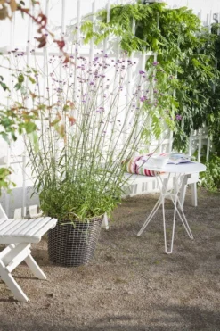 Korbo Classic 65 Metallikori, Haponkestävä Teräs 8 Korbo Classic 65 Metallikori, Haponkestävä Teräs -Muuto HalpaShop Classic 65 planting bag Verbena