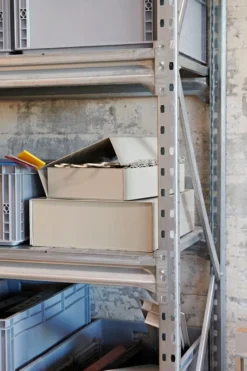 HAY Colour Storage Laatikko, S, Harmaa -Muuto HalpaShop Colour Storage S grey Colour Storage L grey 01 1