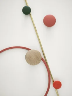 Muuto Dots Wood Ripustin, Tammi -Muuto HalpaShop Dots PR med res