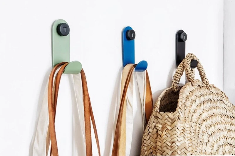 TIPTOE Jo Seinäkoukku, Harmaanvihreä 3 TIPTOE Jo Seinäkoukku, Harmaanvihreä - Image 3