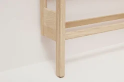 Form & Refine A Line Kenkäteline, 72 Cm, Vaalea Tammi -Muuto HalpaShop FR A Line Shoe Rack White Oak Detail Feet
