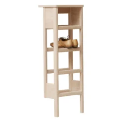 Form & Refine A Line Kenkäteline, 35 Cm, Vaalea Tammi 6 Form & Refine A Line Kenkäteline, 35 Cm, Vaalea Tammi -Muuto HalpaShop FR A line shoerack35 whiteoak shoes perspective nb