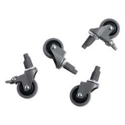 HAY Colour Crate Pyörät, 4 Kpl, L