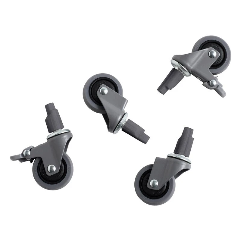 HAY Colour Crate Pyörät, 4 Kpl, L 1 HAY Colour Crate Pyörät, 4 Kpl, L