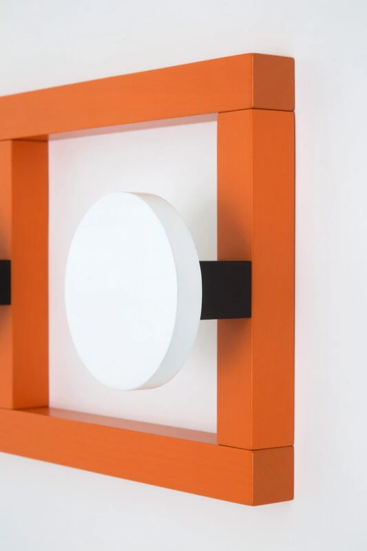 Raawii Hook 2 Naulakko, Keskikokoinen, Pure Orange - Signal White 2 Raawii Hook 2 Naulakko, Keskikokoinen, Pure Orange - Signal White - Image 2