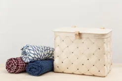 Verso Design Lastu Kori Kannella, Suorakulmainen -Muuto HalpaShop LASTU Rectangle LID 2B fabrics