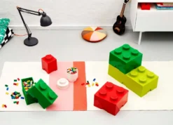 Room Copenhagen Lego Storage Brick 8 Säilytyslaatikko, Lime -Muuto HalpaShop LEGO Lifestyle image11 2015 1