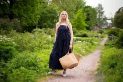 Mifuko Kiondo Kori Kahvoilla, XXL, Ruskea -Muuto HalpaShop Mifuko 3710S dress summer garden girl fashion style basket