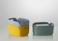 Muuto Restore Säilytyskori, Dusty Green 11 Muuto Restore Säilytyskori, Dusty Green -Muuto HalpaShop Restore grey yellow dusty green 28229