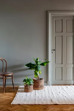 Tikau Round Kori, L -Muuto HalpaShop Round basket set 2 1