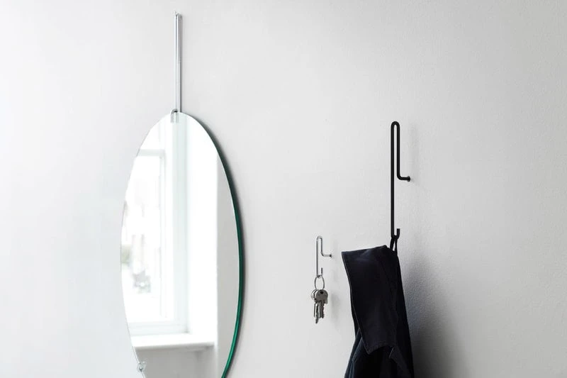 Moebe Seinäkoukku, Iso, Musta 3 Moebe Seinäkoukku, Iso, Musta - Image 3