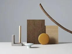 Muuto Dots Wood Ripustin, Salvianvihreä -Muuto HalpaShop dots wood sage green burnt orange concept wide muuto org