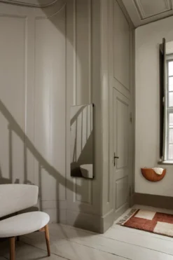 Ferm LIVING Braided Seinäkori, 2 Kpl, Luonnonvärinen -Muuto HalpaShop fermLIVING SS22 BraidedWallPockets TangentMirror image 1