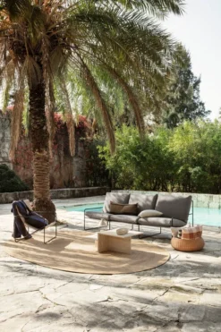 Ferm LIVING Braided Kori, Matala -Muuto HalpaShop fermLIVING SS22 Desert3seater BraidedBasket image 1