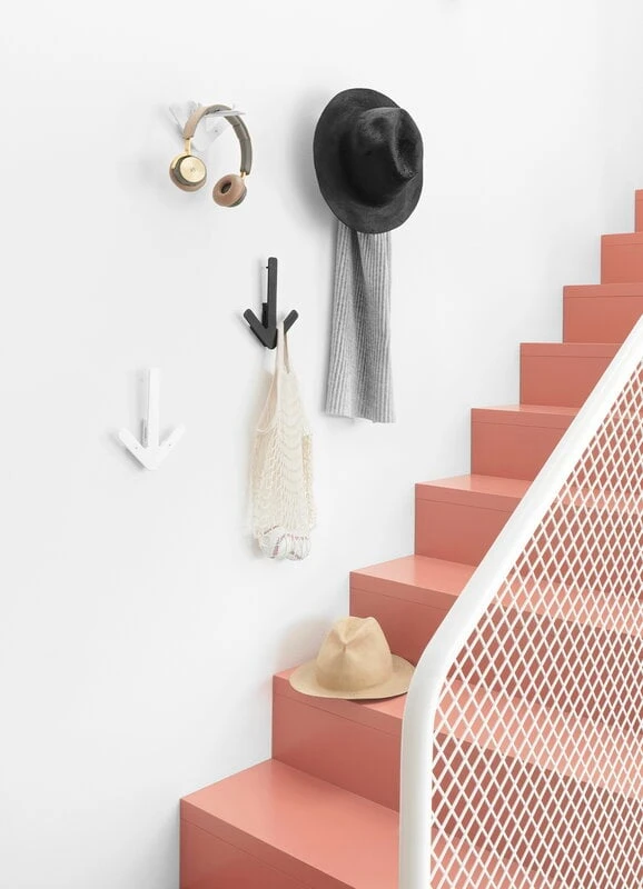 Design House Stockholm Arrow Naulakko, Valkoinen 4 Design House Stockholm Arrow Naulakko, Valkoinen - Image 4