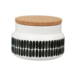 Marimekko Oiva - Alku Purkki 0,7 L, Valkoinen - Vihreä